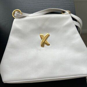Paloma Picasso Vintage White Purse